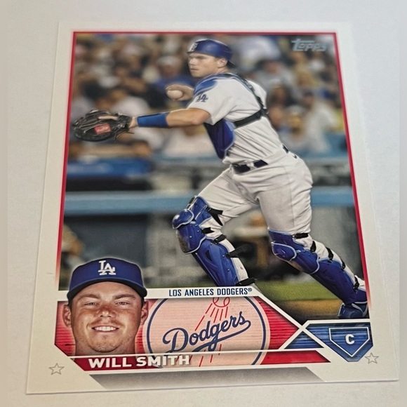 Trading card single baseball 2023 Topps . Series-2 # 440 Will Smith ( catcher) - Picture 3 of 7
